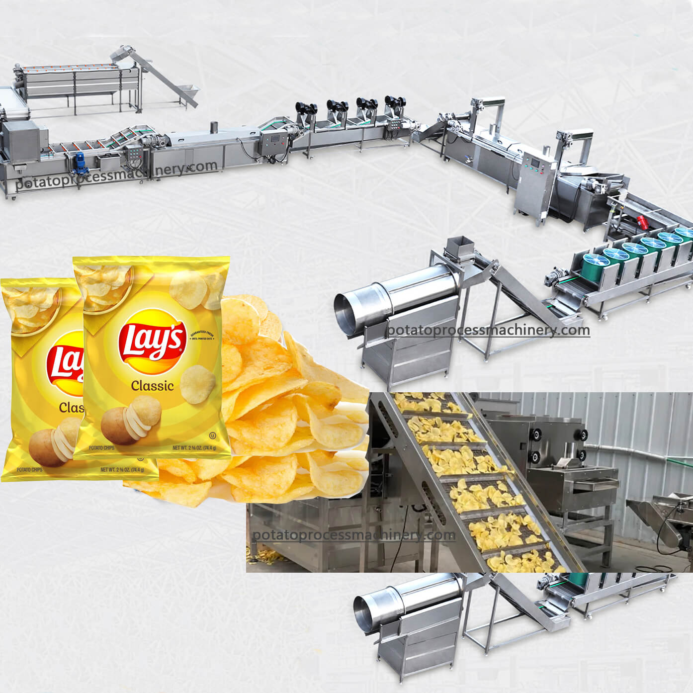 potato chips production line