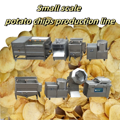 small scale potato chips production line