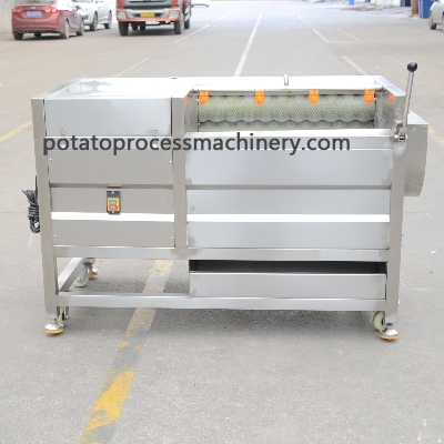 batch type automatic potato peeling machine