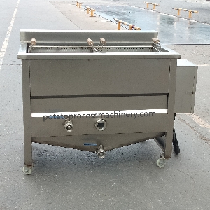 batch type frying machine