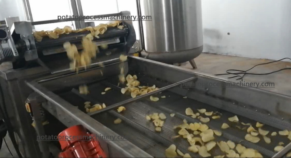 fully Automatic potato chips production line in Pakistan