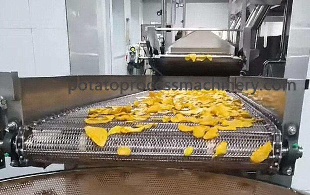 potato chips frying machine