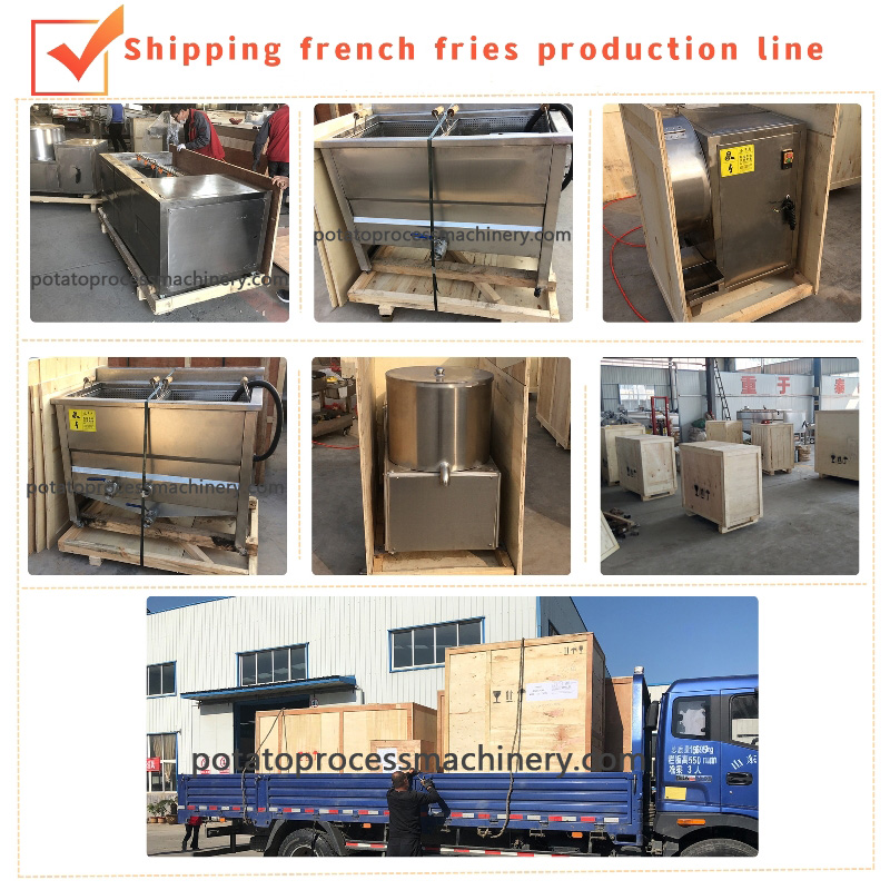 delivery for semi-automatic french fries making machine