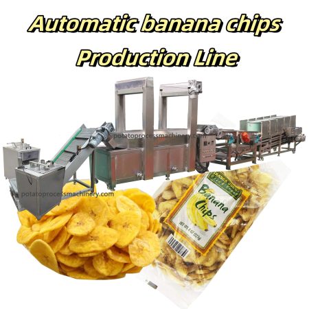 Automatic banana chips Production Line